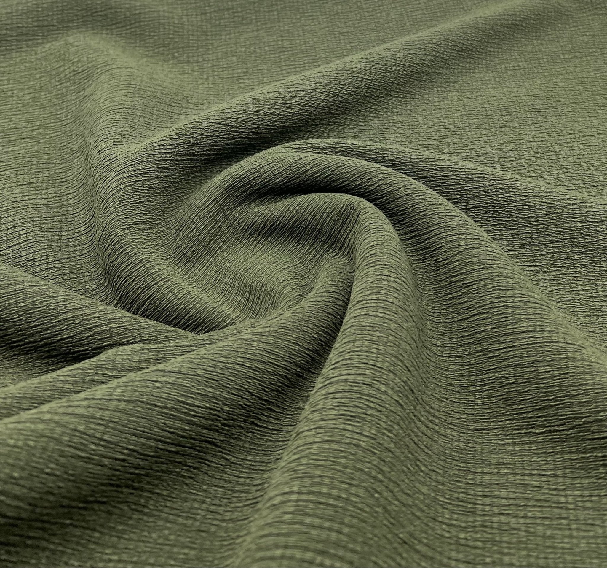 Khaki Textured Tree Bark Stretch Dress Craft Fabric - T9 Fabrics